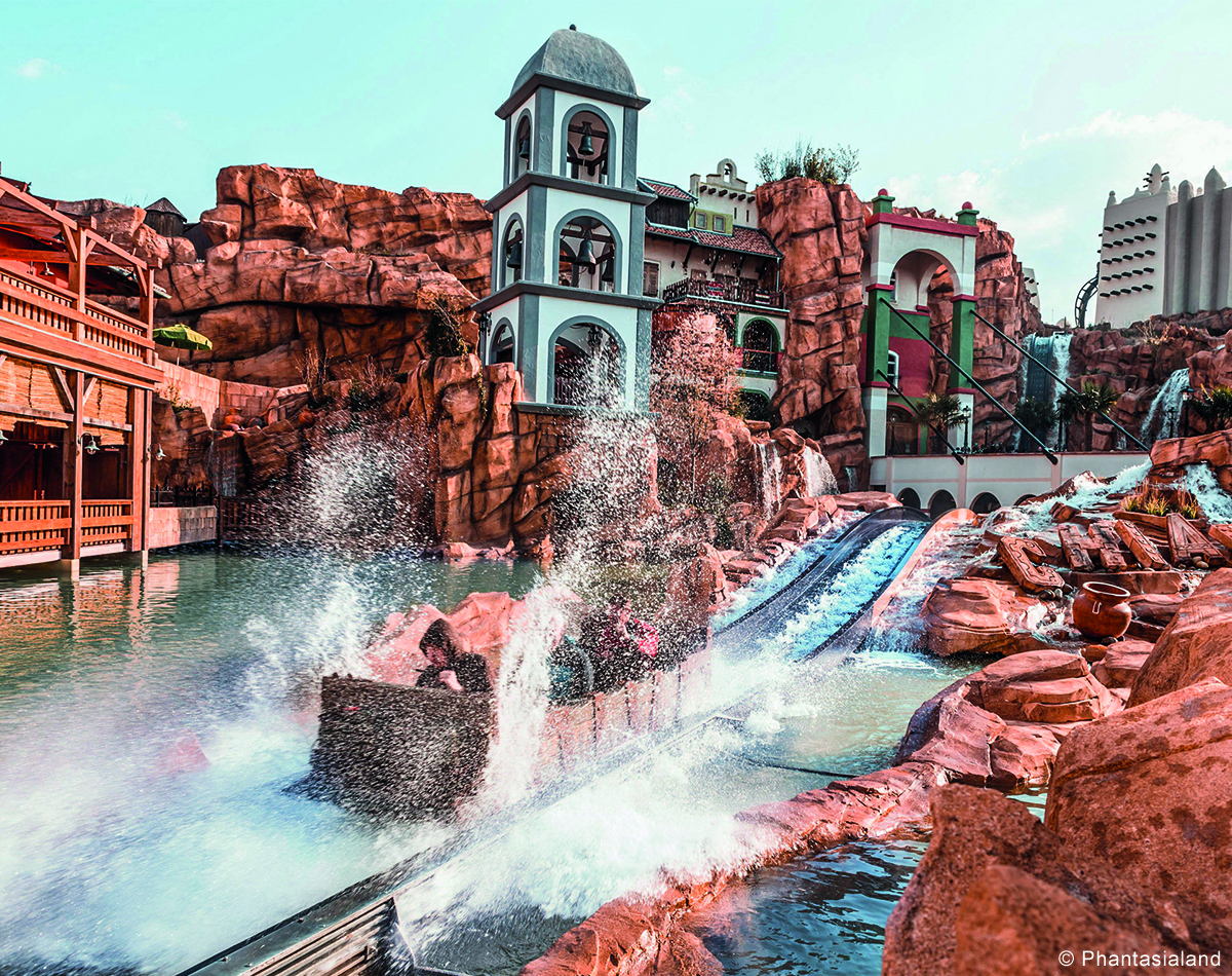 Eine Reise durch Chiapas: Die Wasserbahn im Phantasialand
