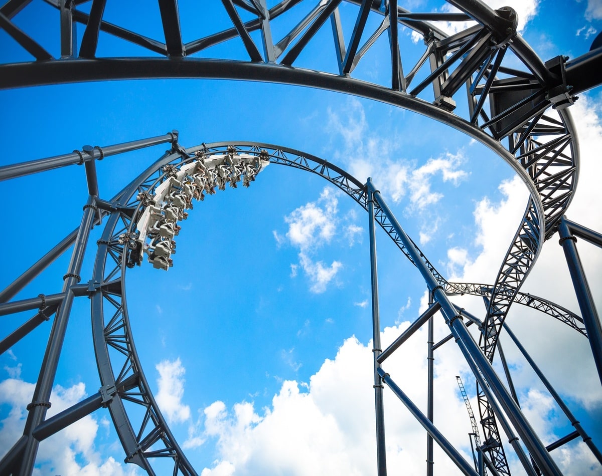 Die Attraktion "Star Trek: Operation Enterprise" im Movie Park Germany