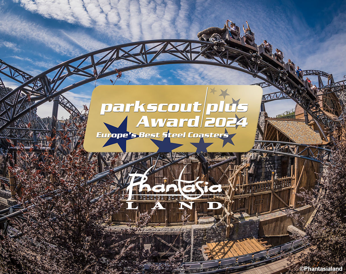 Phantasialand bei den Parkscout Plus Awards 2024: Europas führender Freizeitpark setzt erneut Maßstäbe